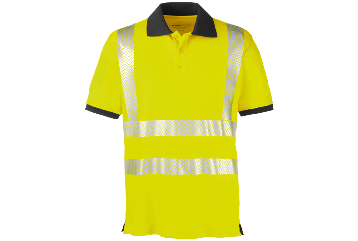 Warnschutz Polo Orlando Gelb Warnschutz Polo Orlando Gelb