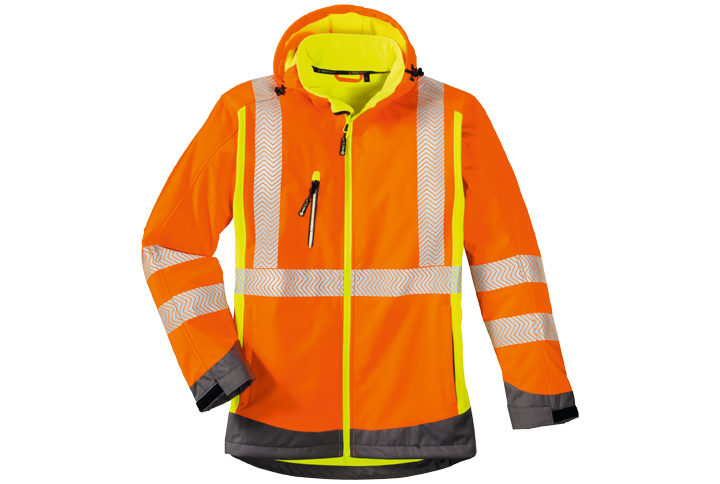 Warnschutz Softshell Houston Orange Warnschutz Softshell Houston Orange