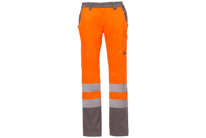 Warnschutz Bundhose Charter Orange/Gray Warnschutz Bundhose Charter Orange/Gray
