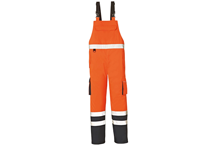 Warn-Wetterschutz Latzhose Chicago Orange Warn-Wetterschutz Latzhose Chicago Orange